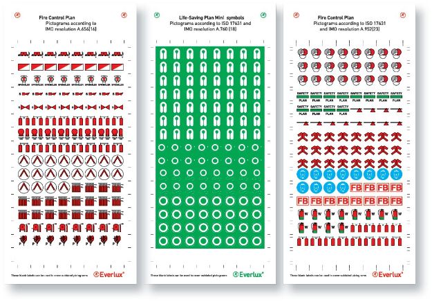 Pack of all 3 mini-symbols sets - contains S7001,  S7002 and S7003 